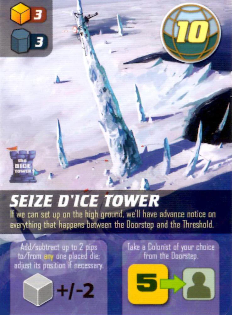 Artemis Project: Seize D'Ice Tower Promo Card