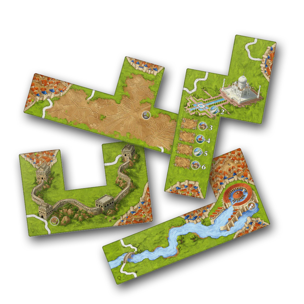 Carcassonne: The Wonders of Humanity - Set 3 Mini-Expansion - Image 2