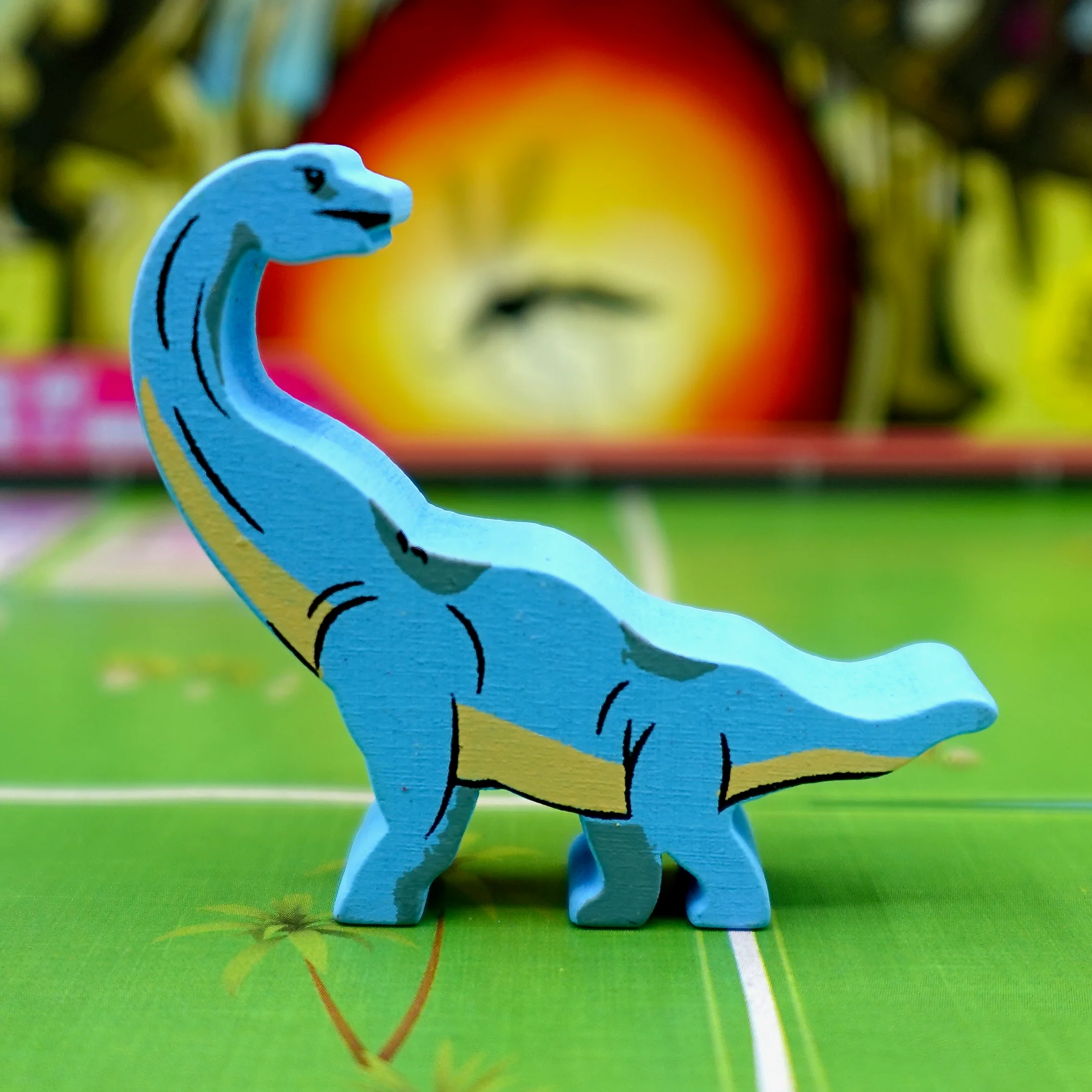 Dinosaur Island: Wooden Dinosaur Upgrade Set (Meeple Source) - Image 13