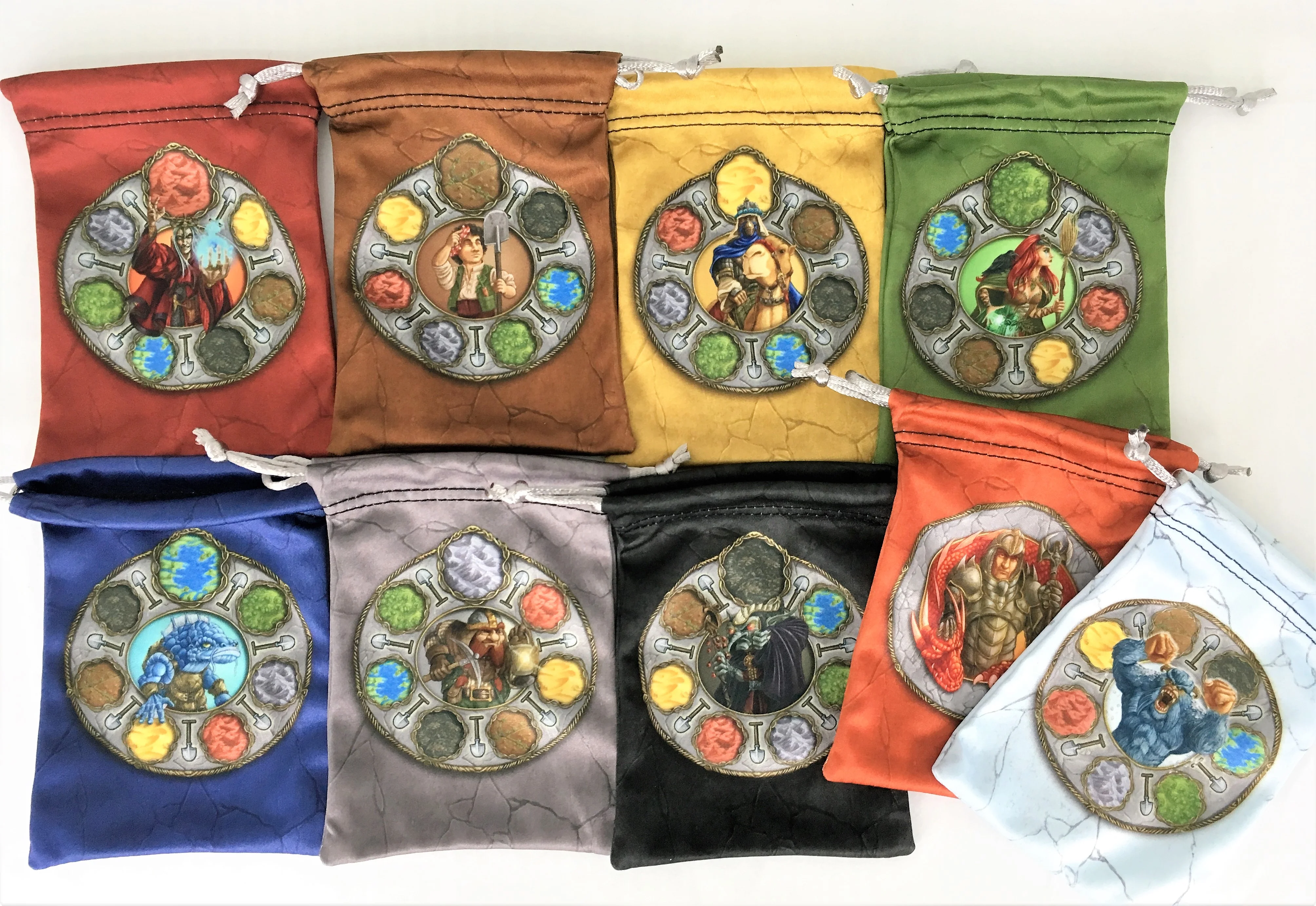 GeekUp Bag Set: Terra Mystica Player Bags - Image 2