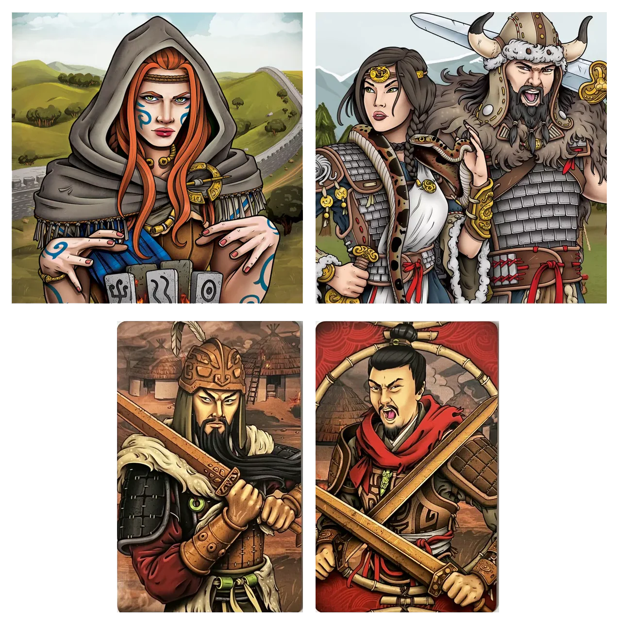 Hadrian’s Wall, Raiders of Scythia, and Legacy of Yu: Garphil Ancient Anthologies Promo Pack