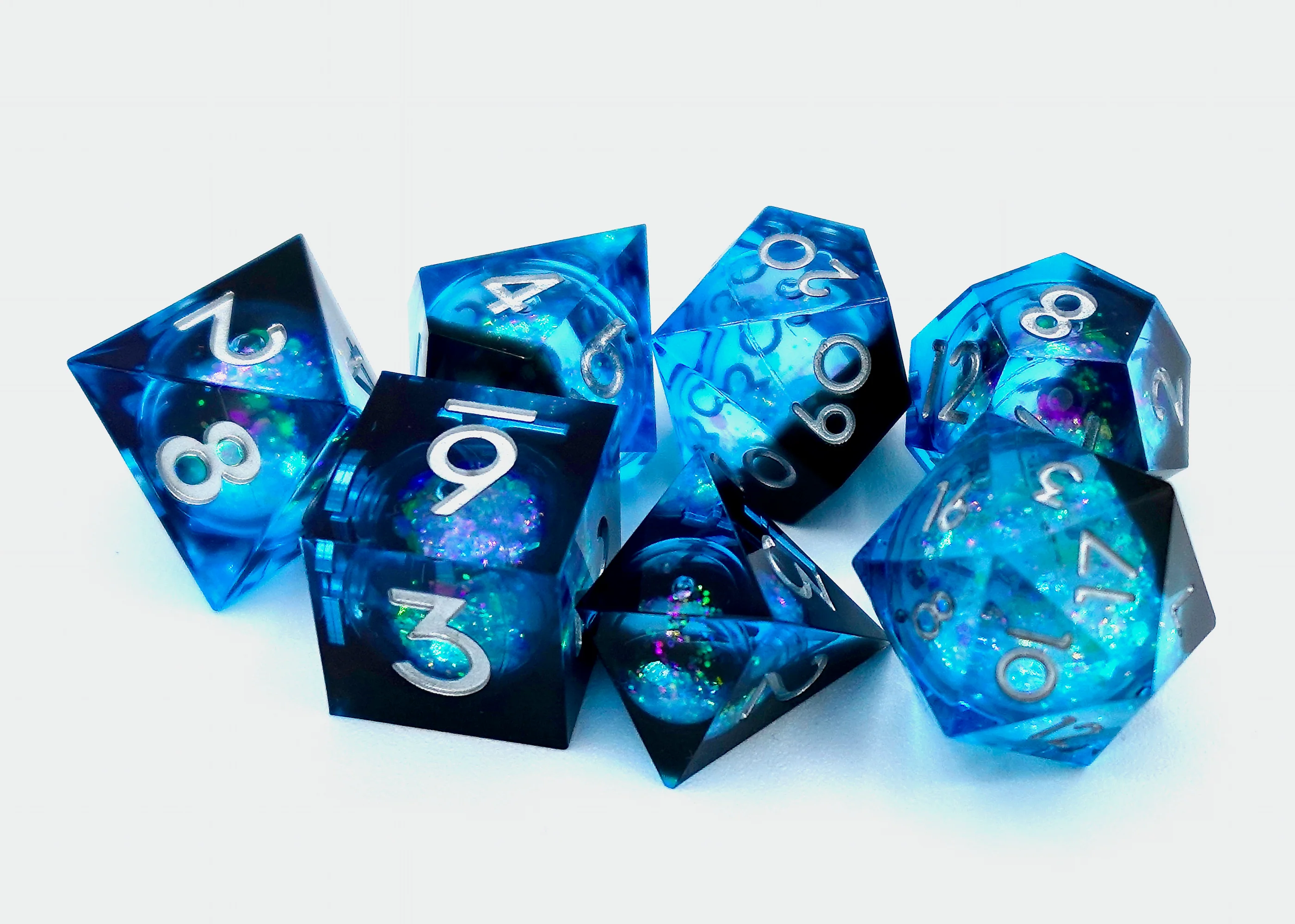 Liquid Core RPG Dice - set of 7 dice - Image 2