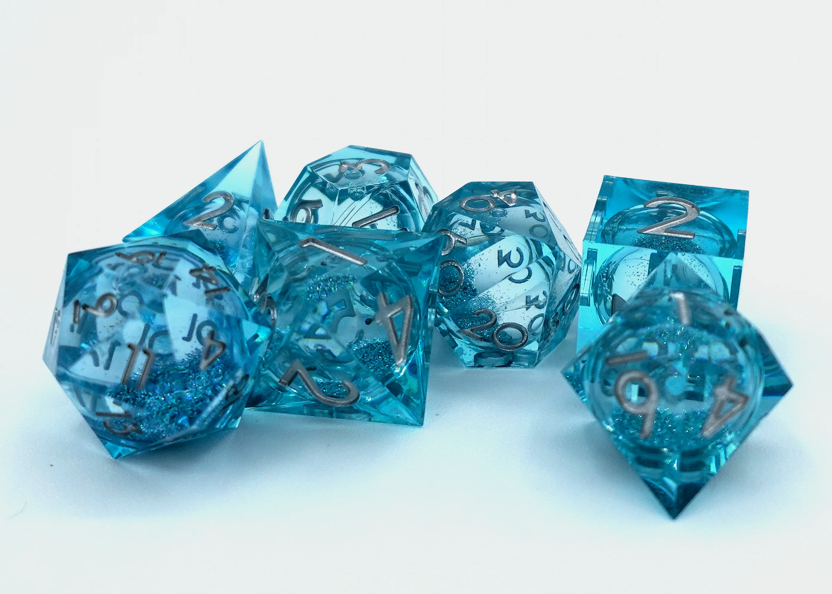 Liquid Core RPG Dice - set of 7 dice - Image 3