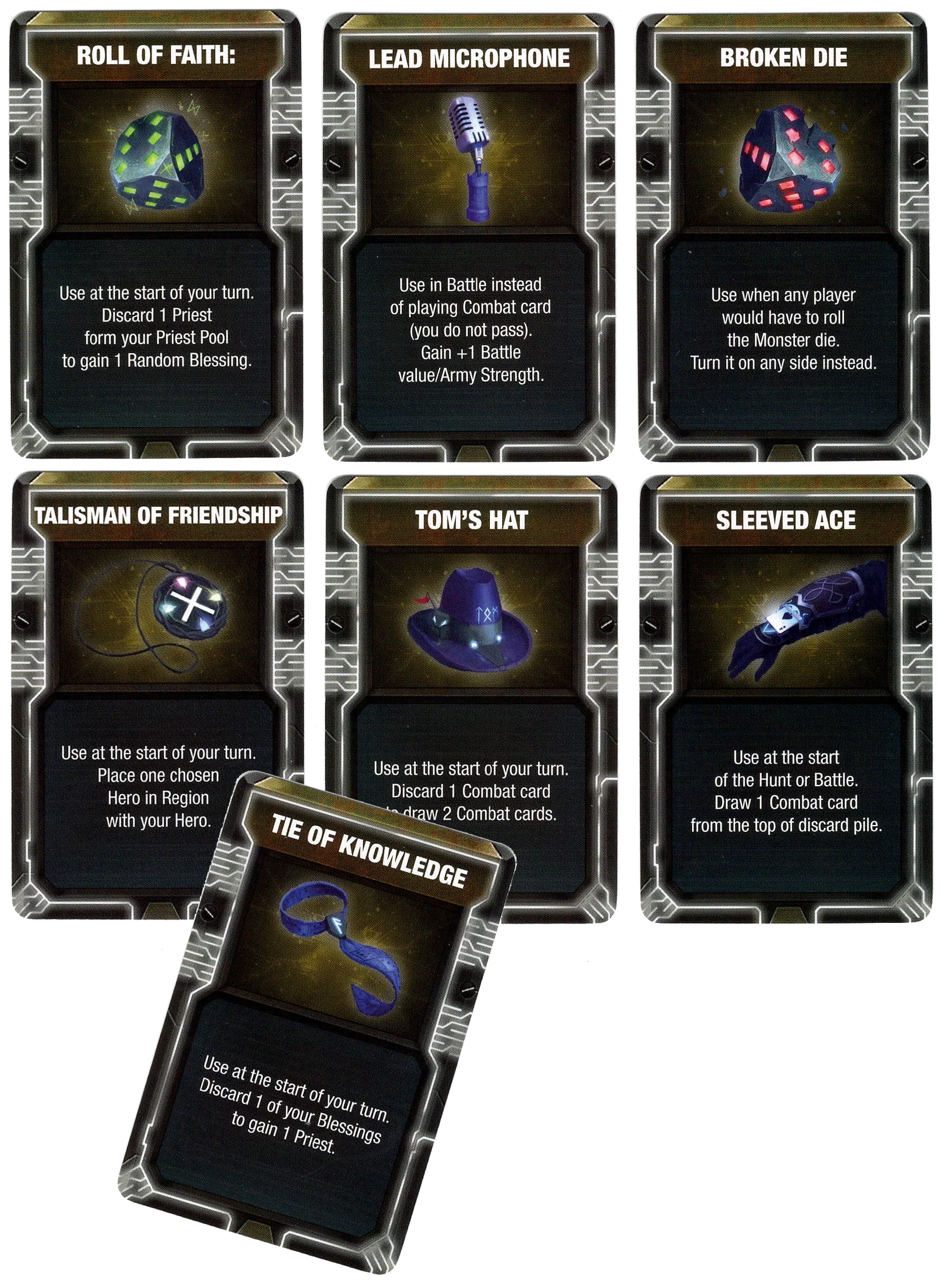Lords of Hellas: Promo Artifact Cards