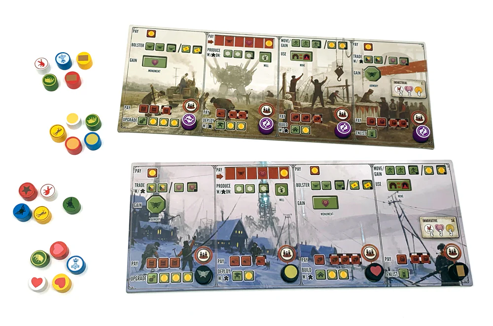 Scythe: Enlist Tokens (Meeple Source) - Image 5