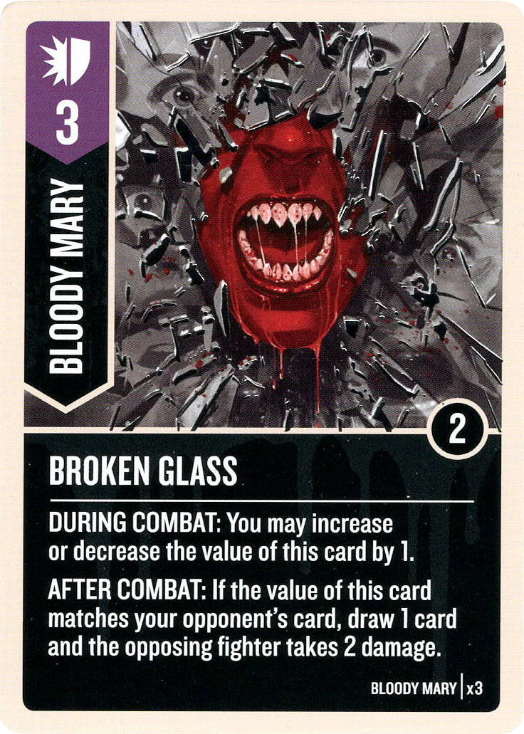 Unmatched: Battle of Legends, Volume Two – Bloody Mary Foil Card